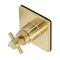 Kingston Brass KS3047DX Single-Handle Three-Way Diverter Valve with Trim Kit, Brushed Brass KS3047DX - alternate 1